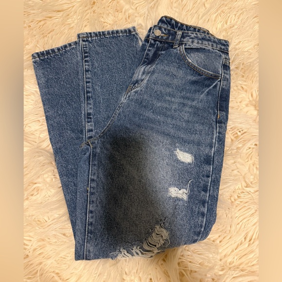 Distressed denim jeans size S - Picture 1 of 6